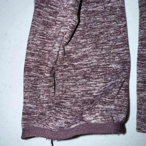 Nike Shirt Womens Medium Purple Dri Fit Logo Performance Running Hooded Hoodie - Picture 4 of 9